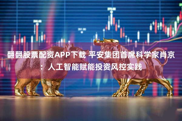 翻翻股票配资APP下载 平安集团首席科学家肖京：人工智能赋能投资风控实践
